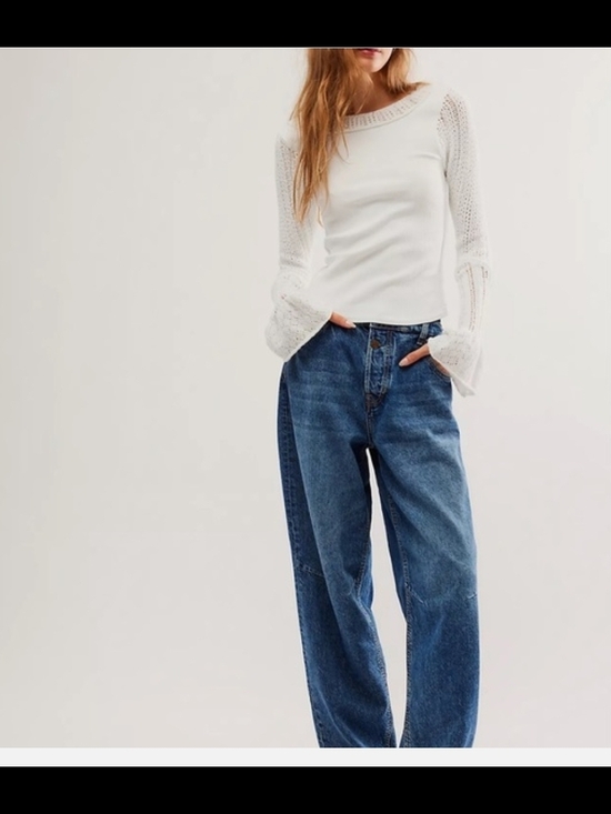 Free People Cuffing Season Top Size Small - Picture 5 of 6